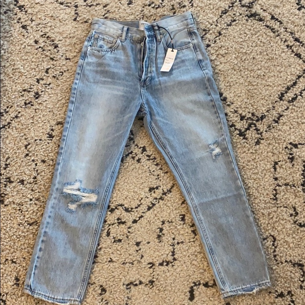 High waisted vintage style jeans from Vici Dolls